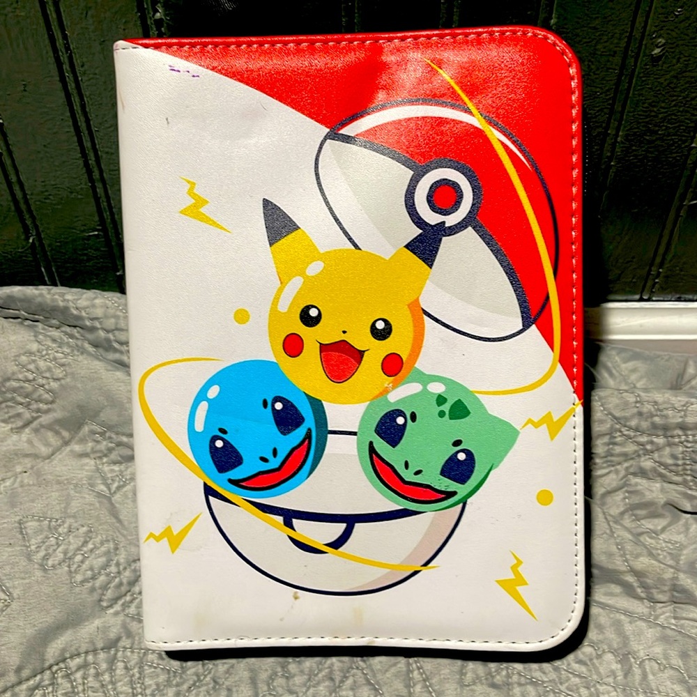 Pokémon card collection book